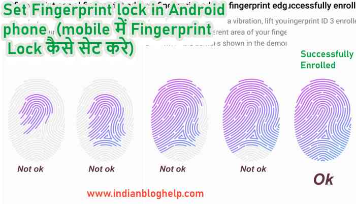 Mobile में Fingerprint Lock कैसे लगाएं? जानें स्टेप बाय स्टेप तरीका 6 Set Fingerprint lock in Android phone