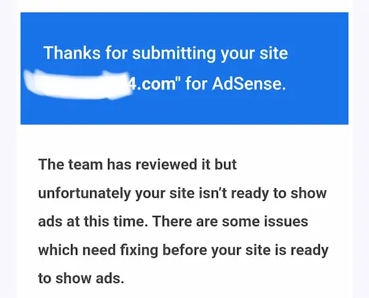 AdSense Approval 10 Tips: जानें पूरी गाइड ! 4 your site is not ready for Adsense